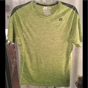 Boys Russell Athletic Heathered Green Shirt